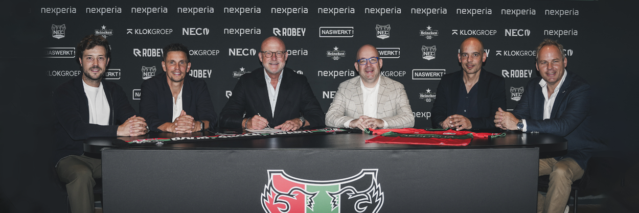 N.E.C. en Oostendorp verlengen langdurig partnership: samen op weg naar 25 jaar