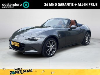 Mazda MX-5 2.0 SkyActiv-G 184 Luxury | Cruise Control | Apple Carplay / Android Auto | Navigatie Systeem |  BOSE Premium Audio | Stoel Verwarming | Sportuitlaat | LED-Verlichting | 17 Inch Velgen | occasion 2022