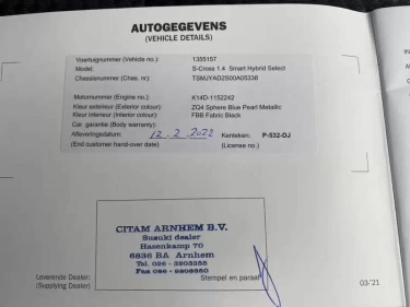 Foto van Suzuki S-Cross