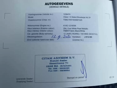 Foto van Suzuki Vitara