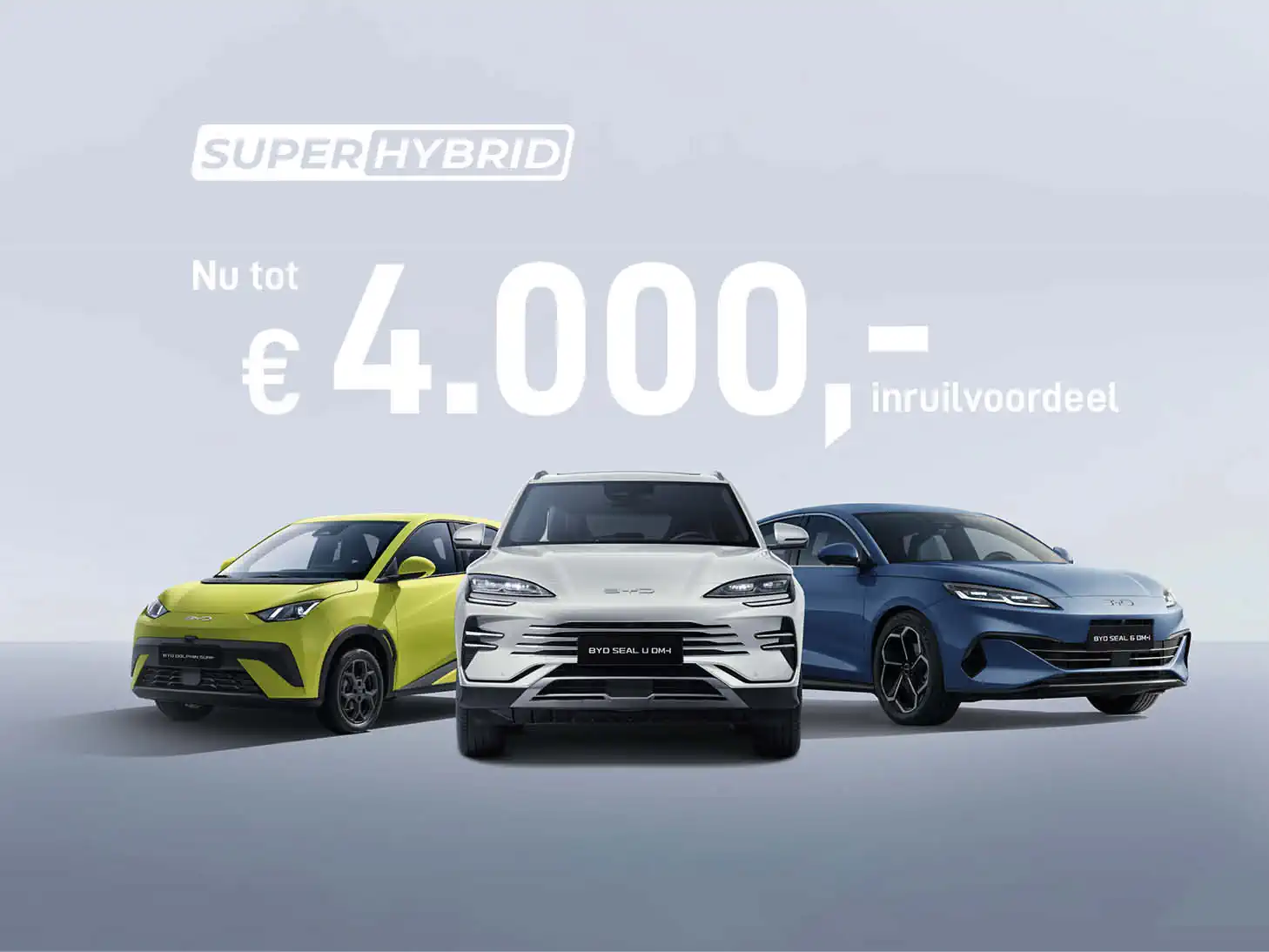 BYD: Tot &euro;4.000 extra inruilvoordeel