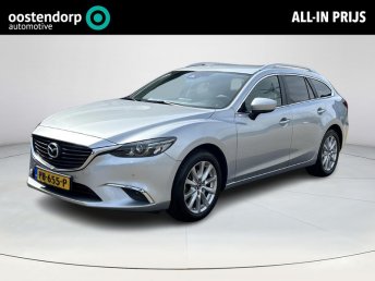 Mazda 6 Sportbreak 2.0 SkyActiv-G 165 Skylease Drive Automaat | Rijklaarprijs! | Trekhaak | Leder | Apple Carplay - Android Auto | Incl 12 mnd garantie! | occasion 2017