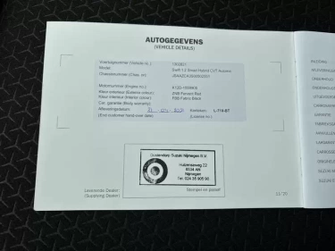 Foto van Suzuki Swift