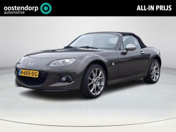 Mazda MX-5 Roadster Coupé 1.8 Hanabi | Beige leder interieur | Apple Carplay/Android Auto | Cruise Control | Airco | Licht metaal | occasion 2014