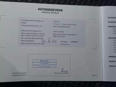 Foto van Suzuki S-Cross