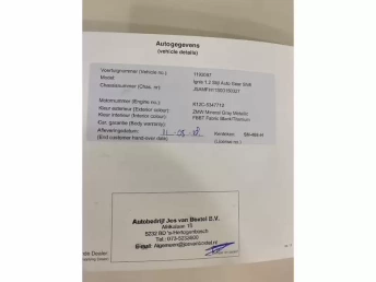 Afbeelding van de auto