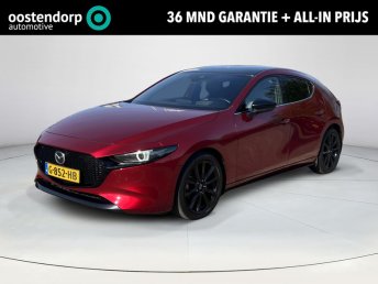 Mazda 3 2.0 e-SkyActiv-X M Hybrid 180 Luxury | Dealeronderhouden | Stoelgeheugen | Stoel en stuurverwarming | Climate Control | Achteruitrijcamera | Full adaptief led | Dodehoeksensoren | Bose | occasion 2019