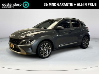 Hyundai Kona 1.6 GDI HEV Premium | Stoelverwarming | Achteruitrijcamera | Climate Control | Adaptief Cruise Control | Head up display | Apple Carplay/Android Auto | occasion 2023