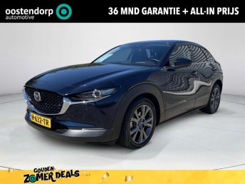 Mazda CX-30 2.0 e-SkyActiv-X M Hybrid Luxury | Dealeronderhouden | Nederlandse auto | Elektrische stoelen met stoelgeheugen | Bose | Elektrische achterklep | dodehoeksensoren | Navigatie | Applecarplay en android auto | occasion 2020