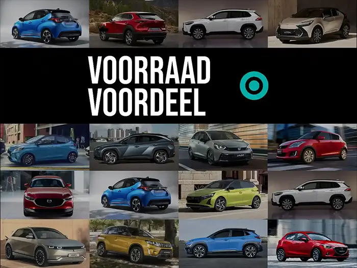 Nieuwe auto's uit voorraad leverbaar