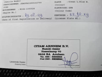 Afbeelding van de auto