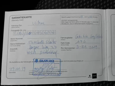 Foto van Suzuki Vitara