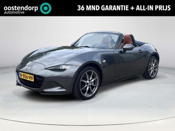 Mazda MX-5 2.0 SkyActiv-G 184 Luxury | Cruise Control | Apple Carplay / Android Auto | Navigatie Systeem |  BOSE Premium Audio | Stoel Verwarming | Sportuitlaat | LED-Verlichting | 17 Inch Velgen | occasion 2022