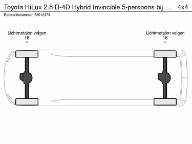 Foto van Toyota HiLux