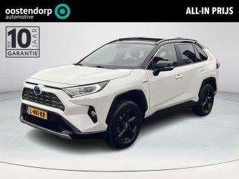 Toyota RAV4 2.5 Hybrid AWD Bi-Tone | Navigatie | Apple CarPlay/Android auto | 360 graden camera | Trekhaak | Panoramadak occasion 2019