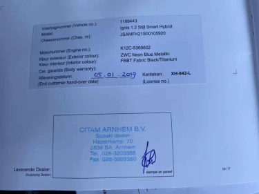 Foto van Suzuki Ignis