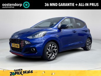 Hyundai i10 1.0 T-GDI N Line 5-zits | Climate Control | Navigatiesysteem | Parkeersensoren achter | Apple CarPlay & Android Auto |101 PK | N-Line | Stoel- en stuurverwarming | Cruise Control | occasion 2023
