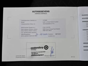 Foto van Suzuki Swift