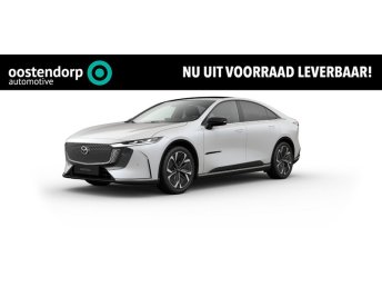 Mazda 6e Takumi Plus 68.8 kWh | € 2.000,- Voorraad voordeel! | rondomzicht camera | stoel en stuur verwarming | alcantara en leder interieur | Panoramisch dak afsluitbaar | nieuw 2026