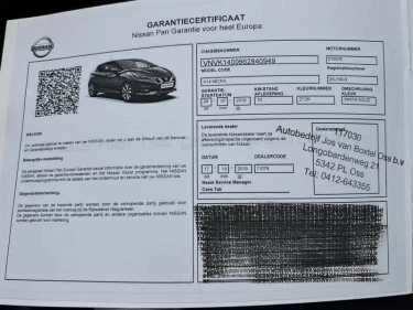 Foto van Nissan Micra