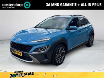 Hyundai Kona 1.6 GDI HEV Fashion | HUD | Parkeercamera Met sensoren | Navigatie | Apple carplay | Rijklaarprijs! occasion 2021