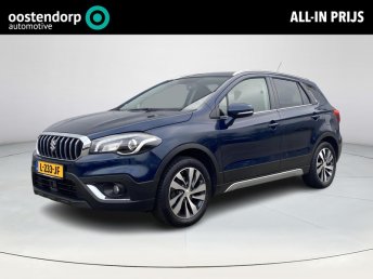 Suzuki S-Cross 1.4 Boosterjet Style Smart Hybrid | GEEN AFLEVERKOSTEN | Schuif -\ kanteldak | Parkeersensoren | Navigatiesysteem | Lederen bekleding | occasion 2021