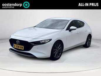 Mazda 3 2.0 e-SkyActiv-G M Hybrid 122 Luxury | Apple Carplay / Android Auto | Navigatie | Adaptieve Cruise Control | 360 Camera | Stoel / Stuurverwarming | Dodehoek Assistentie | Lichtmetaal | LED-Verlichting | occasion 2020
