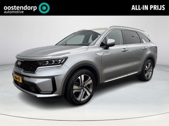 Kia Sorento 1.6 T-GDI Plug-in Hybrid 4WD DynamicPlusLine 7p. GEEN AFLEVERKOSTEN | Parkeersensoren voor- en achter | Navigatiesysteem | Lederen bekleding | Stoelverwarming | Elektrisch schuif- kanteldak | Trekhaak afneembaar | 12 maanden BOVAG garanti