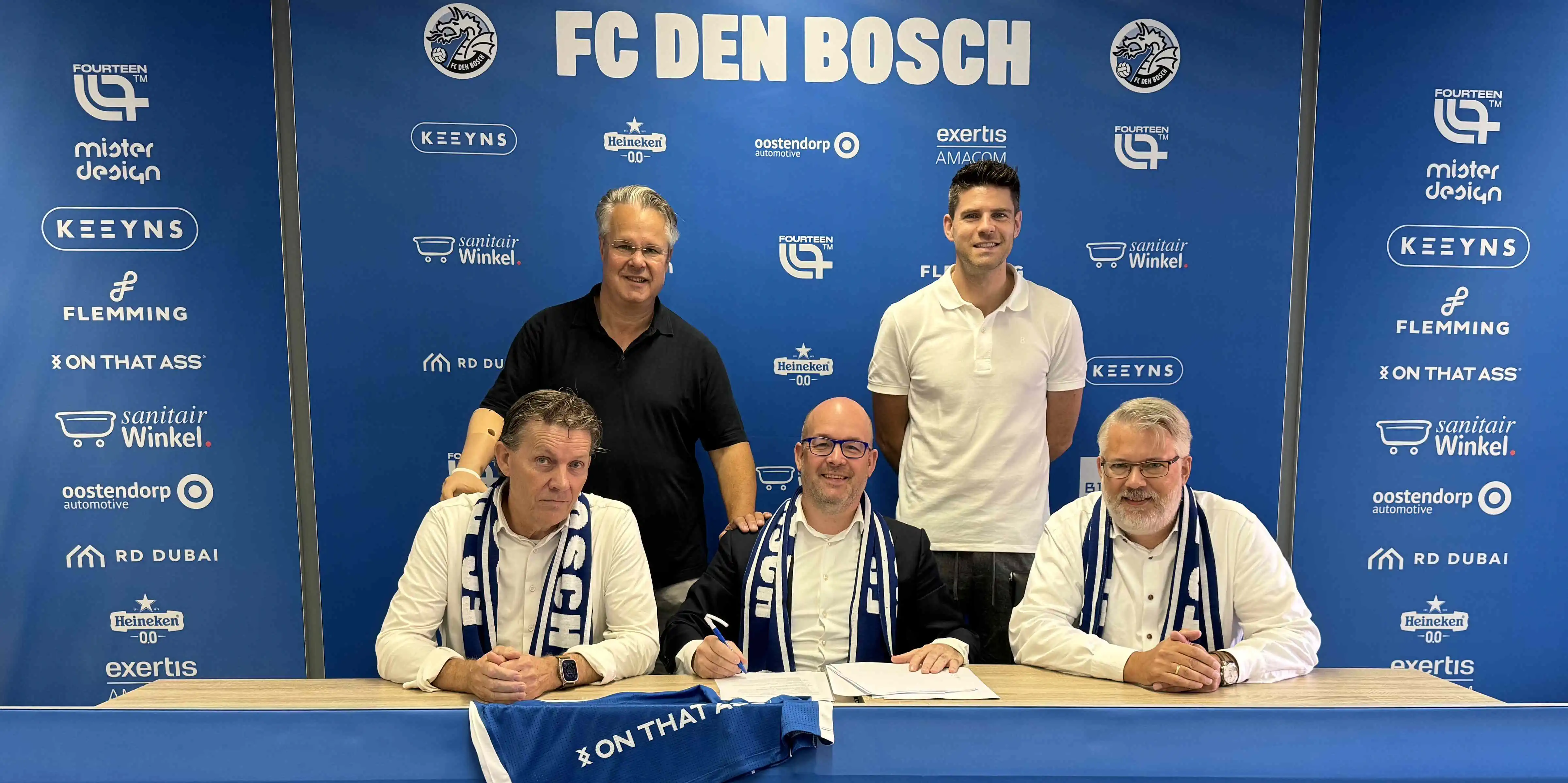 Oostendorp 32 jaar trotse sponsor van FC Den Bosch ⚽