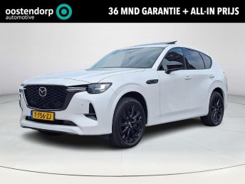 Mazda CX-60 2.5 e-SkyActiv PHEV Homura | Apple Carplay/Android Auto | Panoramisch schuif/kantel dak | Stoelverwarming/verkoeling | Adaptief Cruise Control | Elektrische achterklep | occasion 2023