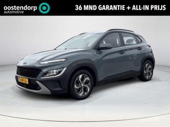 Hyundai Kona 1.6 GDI HEV Comfort Smart | Navigatie | Trekhaak | Adaptieve cruisecontrol | Climate control | Parkeersensoren achter| Achteruitrijcamera | Krell audio occasion 2021