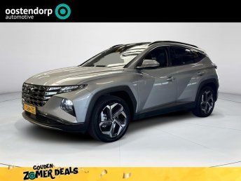 Hyundai Tucson 1.6 T-GDI PHEV Premium Sky 4WD |Trekhaak| Panoramisch schuif/kantel dak | Apple Carplay/Android Auto | Stoelverwarming/verkoeling | Elektrische achterklep | Elektrische verstelbare stoelen met geheugen | occasion 2023