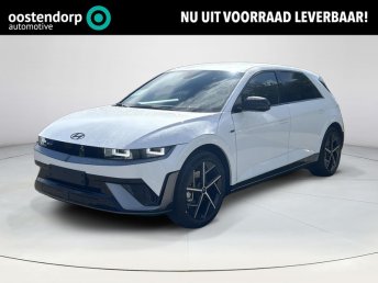 Hyundai IONIQ 5 N Line Business 84 kWh | WK Deal! | Uit voorraad leverbaar! | Achteruitrijcamera | Stoelverwarming | Stuurverwarming | Elektrische stoelen | Verschuifbare 2e zitrij | Elektrische achterklep | Parkeersensoren voor/achter | Draadloze ap